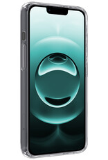 Forterra Forterra iPhone 16E Hoesje Siliconen Met Screenprotector Met Dichte Notch - Transparant