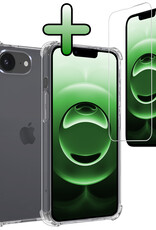 BASEY. BASEY. iPhone 16E Hoesje Shockproof Met Screenprotector Met Dichte Notch