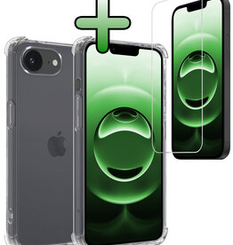 BASEY. BASEY. iPhone 16E Hoesje Shockproof Met Screenprotector Met Dichte Notch