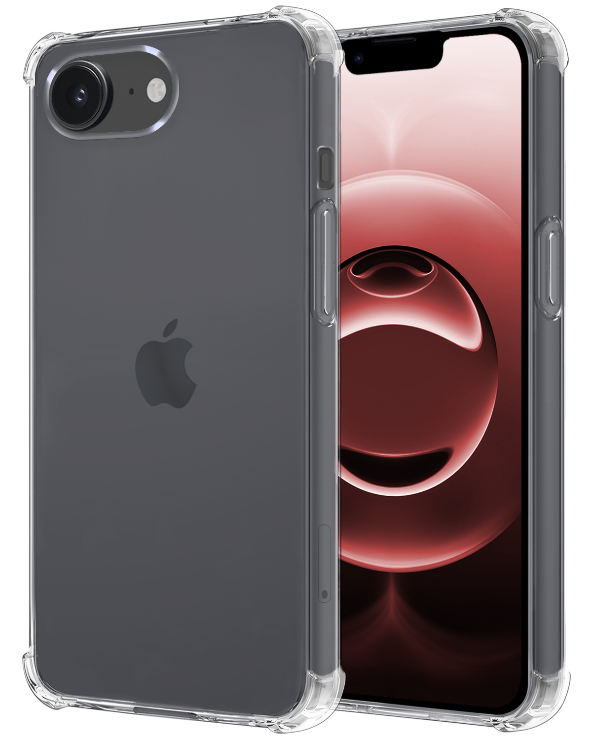 NoXx NoXx iPhone 16E Hoesje Shockproof - Transparant