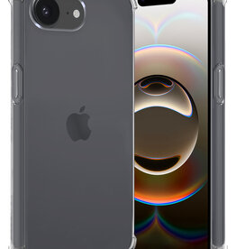 Nomfy Nomfy iPhone 16E Hoesje Shockproof - Transparant