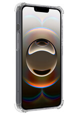 Nomfy Nomfy iPhone 16E Hoesje Shockproof Met Screenprotector Met Dichte Notch