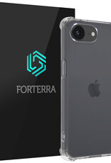 Forterra Forterra iPhone 16E Hoesje Shockproof - Transparant