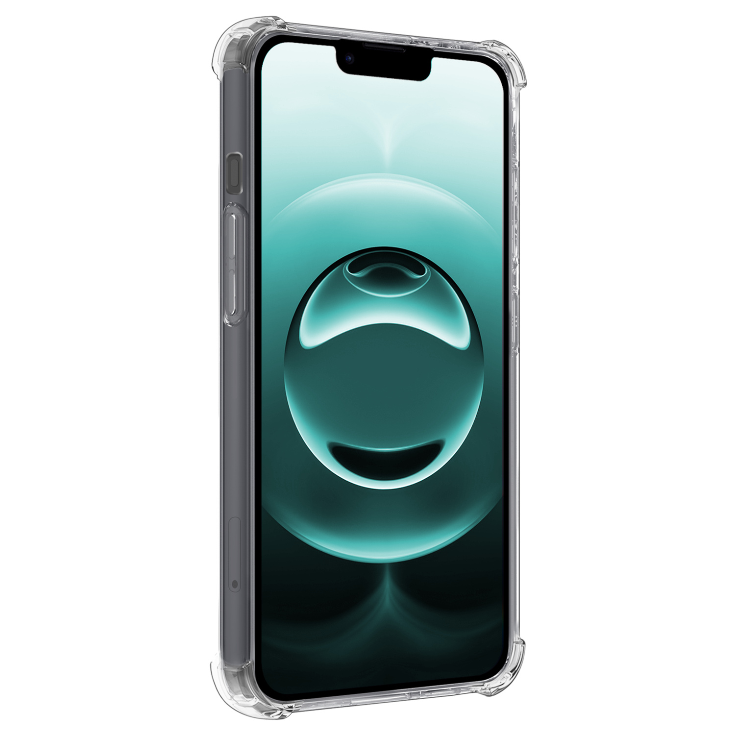 Forterra Forterra iPhone 16E Hoesje Shockproof - Transparant - 2 PACK