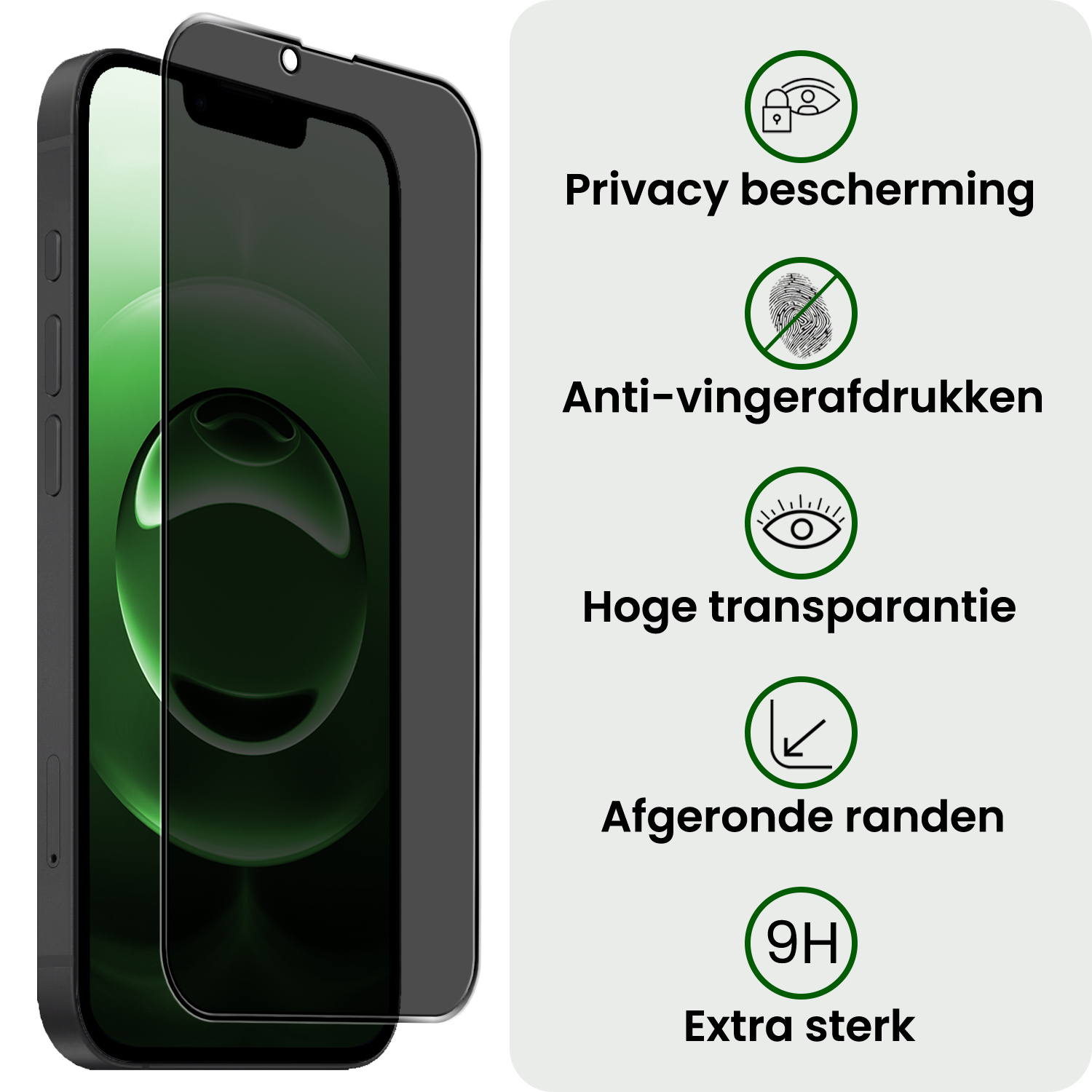 BASEY. BASEY. iPhone 16E Screenprotector Glas Privacy