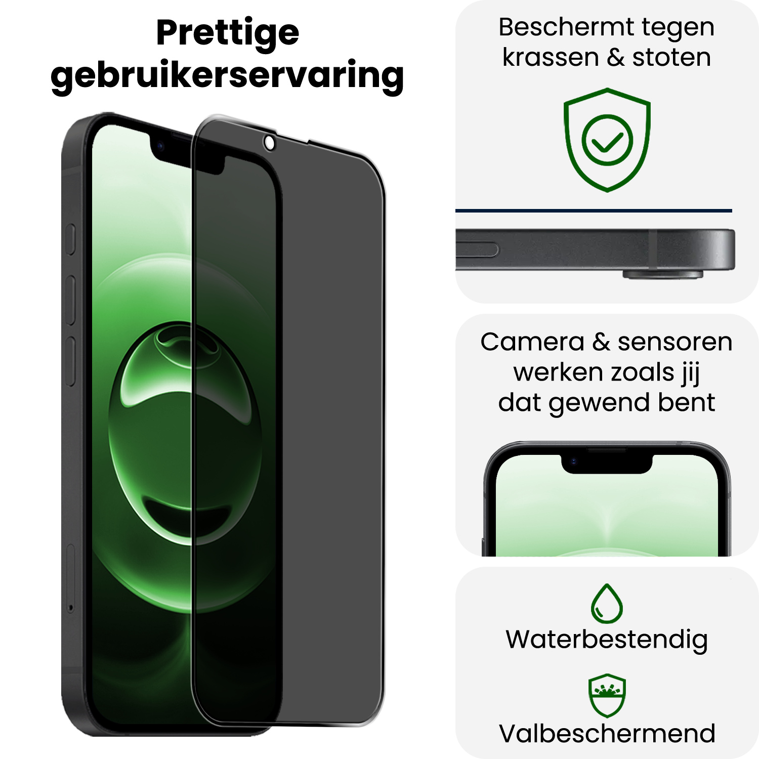 BASEY. BASEY. iPhone 16E Screenprotector Glas Privacy