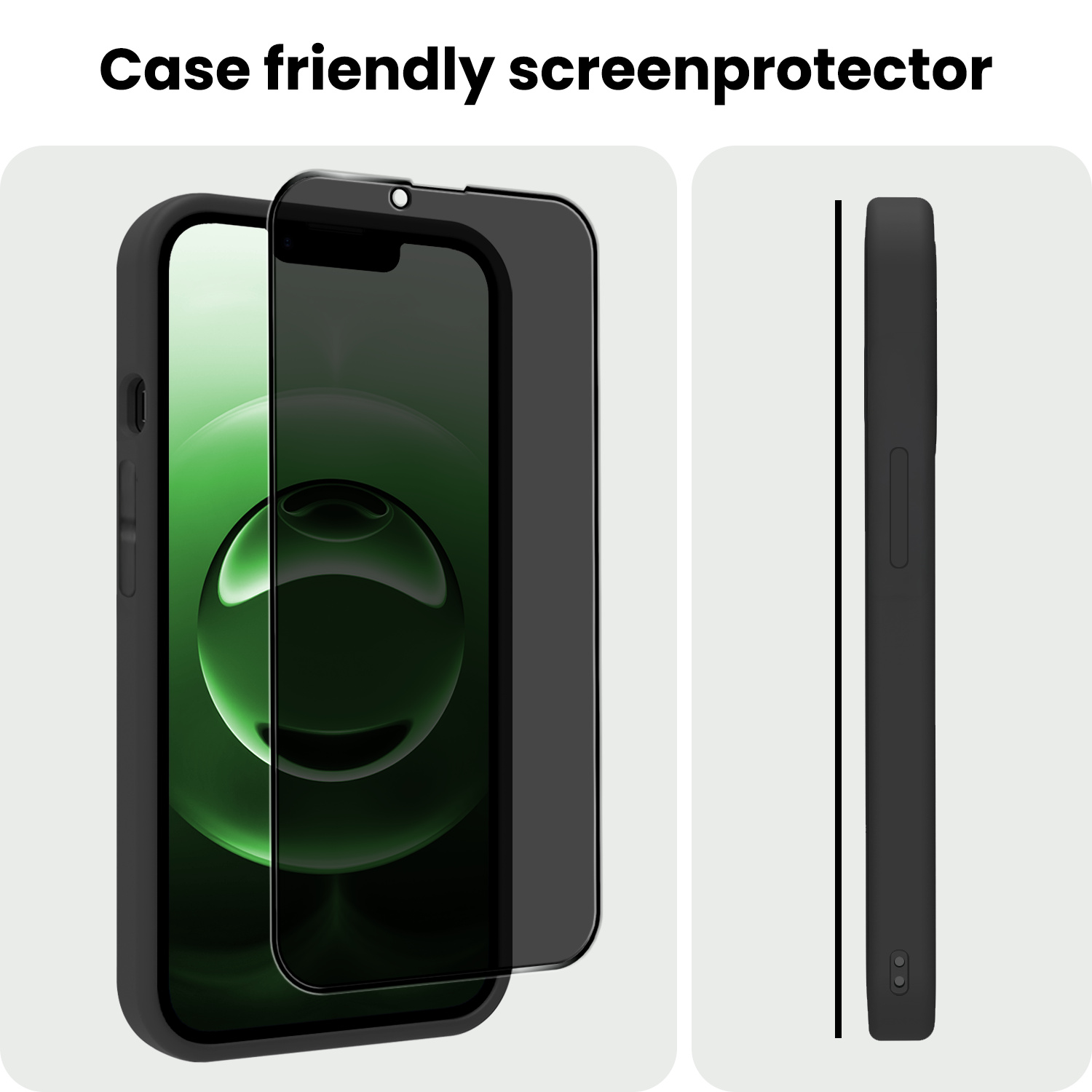 BASEY. BASEY. iPhone 16E Screenprotector Glas Privacy - 3 PACK