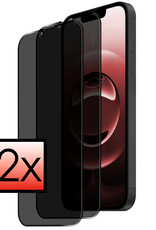 NoXx NoXx iPhone 16E Screenprotector Glas Privacy - 2 PACK
