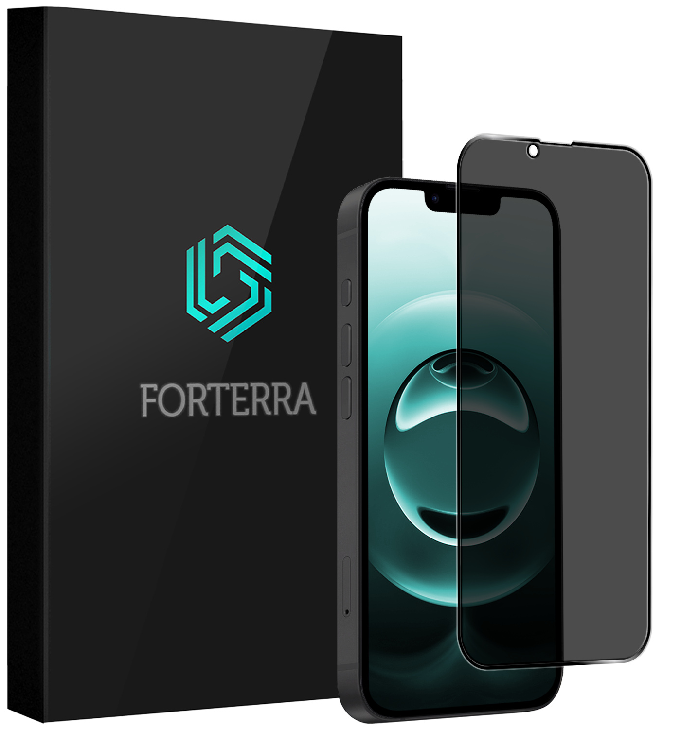 Forterra Forterra iPhone 16E Screenprotector Glas Privacy