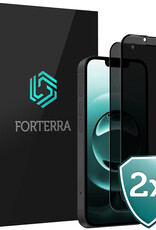 Forterra Forterra iPhone 16E Screenprotector Glas Privacy - 2 PACK