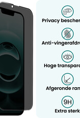 Forterra Forterra iPhone 16E Screenprotector Glas Privacy - 3 PACK