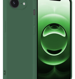 BASEY. BASEY. iPhone 16E Hoesje Siliconen - Donkergroen