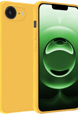 BASEY. BASEY. iPhone 16E Hoesje Siliconen - Geel