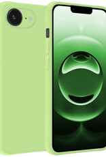 BASEY. BASEY. iPhone 16E Hoesje Siliconen - Groen