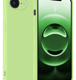 BASEY. BASEY. iPhone 16E Hoesje Siliconen - Groen