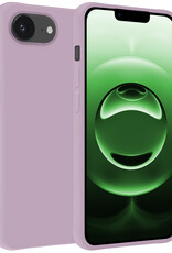 BASEY. BASEY. iPhone 16E Hoesje Siliconen - Lila