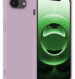 BASEY. BASEY. iPhone 16E Hoesje Siliconen - Lila