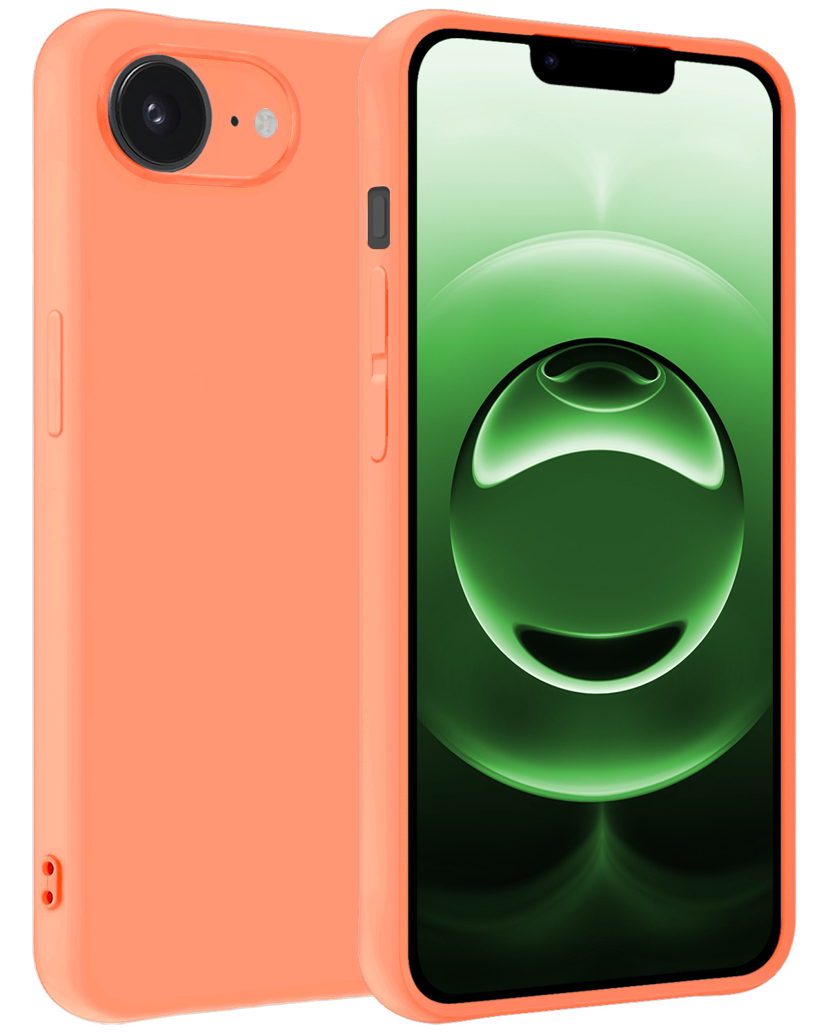 BASEY. BASEY. iPhone 16E Hoesje Siliconen - Perzik