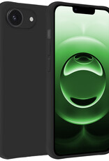 BASEY. BASEY. iPhone 16E Hoesje Siliconen - Zwart