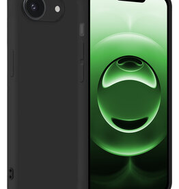 BASEY. BASEY. iPhone 16E Hoesje Siliconen - Zwart