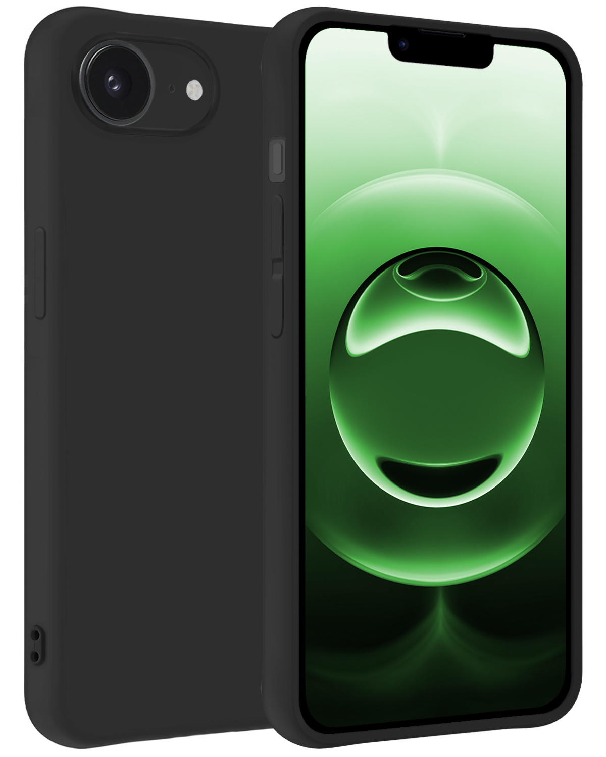 BASEY. BASEY. iPhone 16E Hoesje Siliconen - Zwart