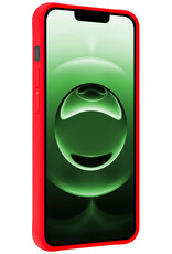 BASEY. BASEY. iPhone 16E Hoesje Siliconen - Rood - 2 PACK