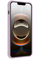 Nomfy Nomfy iPhone 16E Hoesje Siliconen - Lila