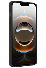 Nomfy Nomfy iPhone 16E Hoesje Siliconen - Zwart