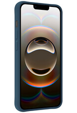 Nomfy Nomfy iPhone 16E Hoesje Siliconen - Donkerblauw - 2 PACK