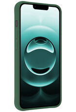 Forterra Forterra iPhone 16E Hoesje Siliconen - Donkergroen