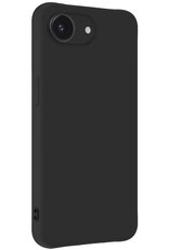 Forterra Forterra iPhone 16E Hoesje Siliconen - Zwart