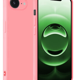 BASEY. BASEY. iPhone 16E Hoesje Siliconen - Lichtroze