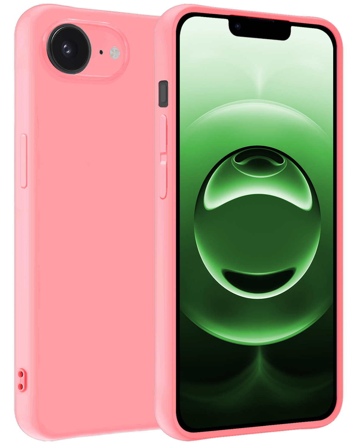 BASEY. BASEY. iPhone 16E Hoesje Siliconen - Lichtroze