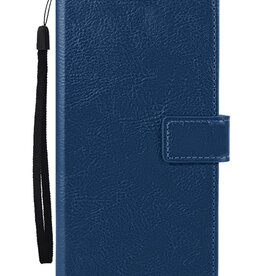 BASEY. BASEY. iPhone 16E Hoesje Bookcase - Donkerblauw