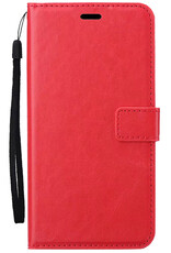 BASEY. BASEY. iPhone 16E Hoesje Bookcase - Rood