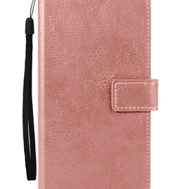 BASEY. BASEY. iPhone 16E Hoesje Bookcase - Rose Goud