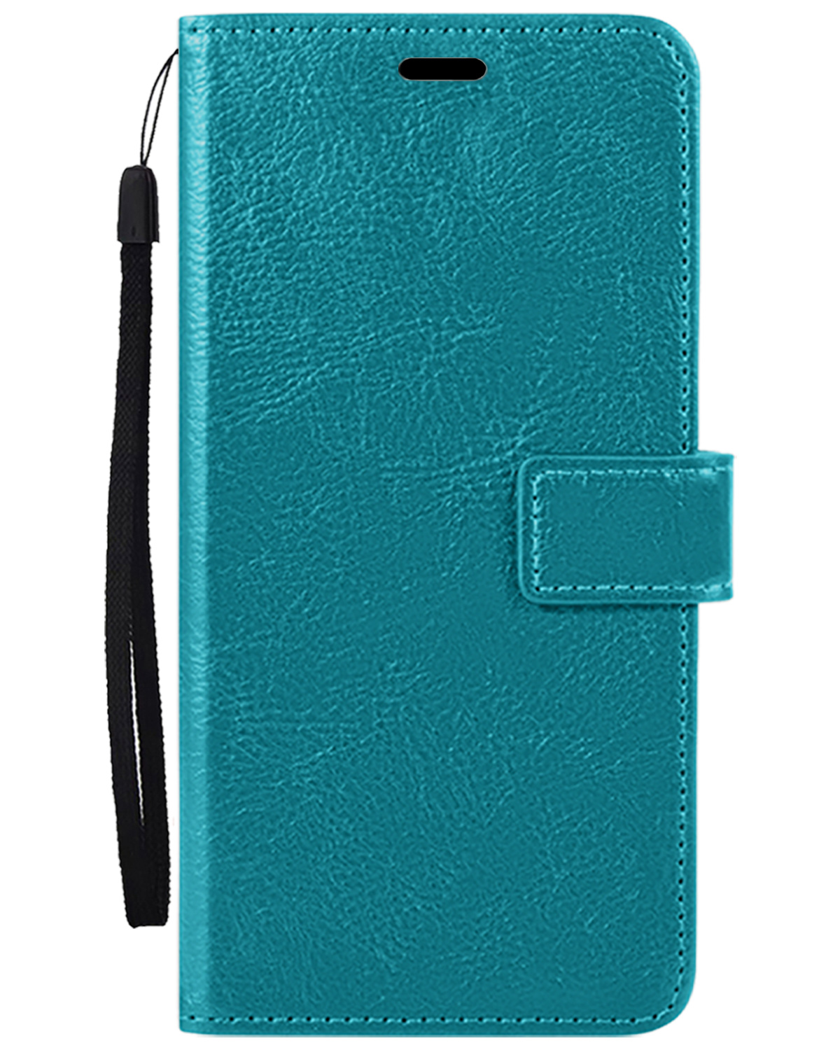 BASEY. BASEY. iPhone 16E Hoesje Bookcase - Turquoise