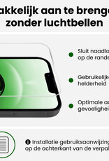 BASEY. BASEY. iPhone 16E Hoesje Bookcase Met 2x Screenprotector - Donkerblauw