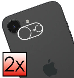 NoXx NoXx iPhone 16E Camera Screenprotector - 2 PACK