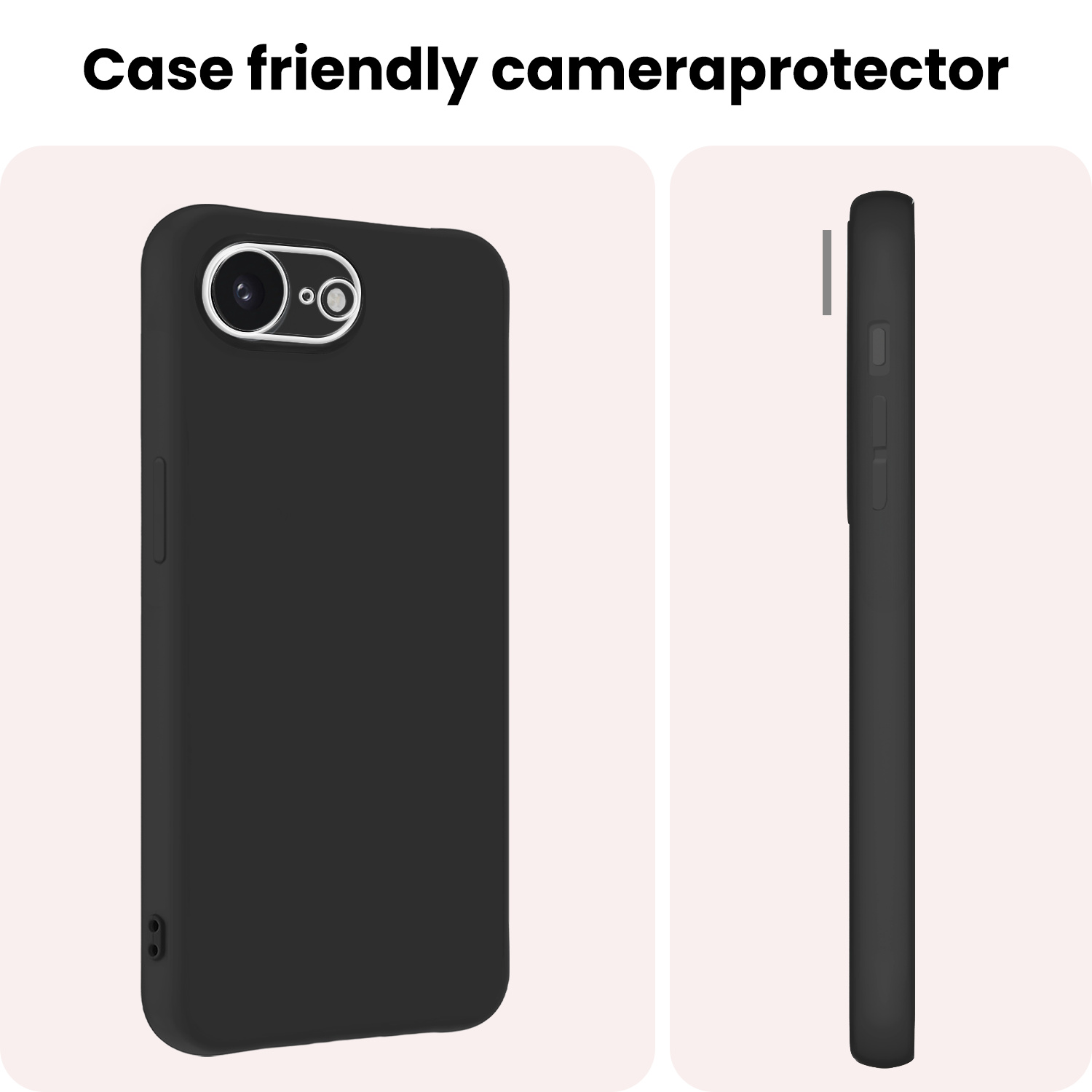 NoXx NoXx iPhone 16E Camera Screenprotector - 2 PACK