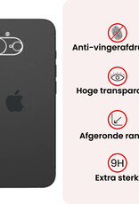 NoXx NoXx iPhone 16E Camera Screenprotector - 3 PACK