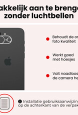 NoXx NoXx iPhone 16E Camera Screenprotector - 3 PACK