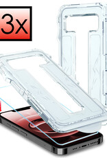 NoXx NoXx iPhone 16E Hybrid Screenprotector - 3 PACK