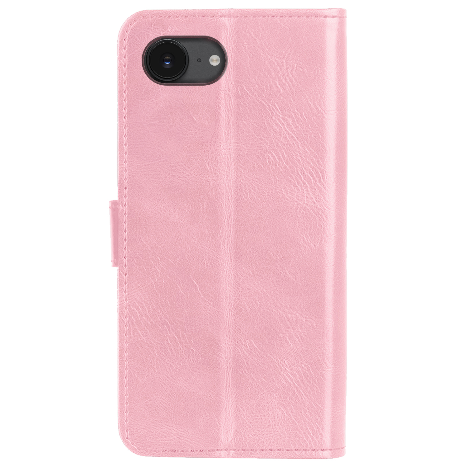 NoXx NoXx iPhone 16E Hoesje Bookcase - Lichtroze