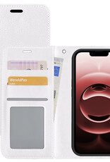 NoXx NoXx iPhone 16E Hoesje Bookcase - Wit