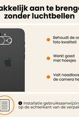 Nomfy Nomfy iPhone 16E Camera Screenprotector - 2 PACK