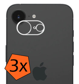 Nomfy Nomfy iPhone 16E Camera Screenprotector - 3 PACK