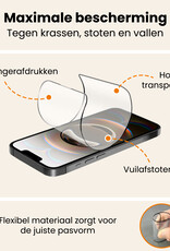 Nomfy Nomfy iPhone 16E Hybrid Screenprotector - 2 PACK