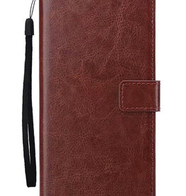 Nomfy Nomfy iPhone 16E Hoesje Bookcase - Bruin