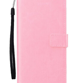 Nomfy Nomfy iPhone 16E Hoesje Bookcase - Lichtroze